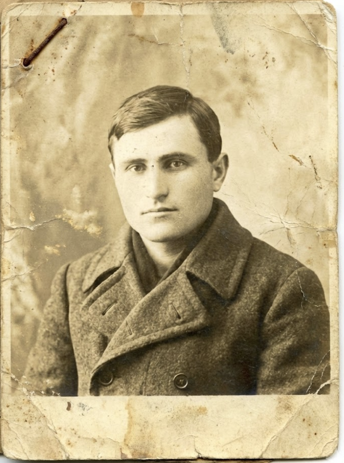 Retrato antigo de antepassado